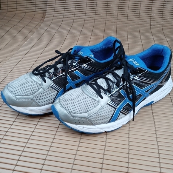 Asics T716N Gel-Contend 4 Blue Mesh Lace-Up Running Shoes Men\'s US 14. 282pm main image 9